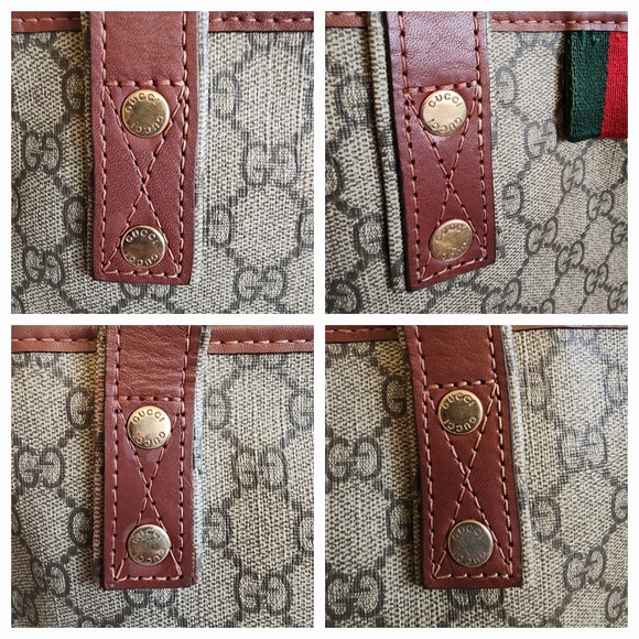 GUCCI GG Supreme Web Loop Tote Bag - Picture 11 of 13
